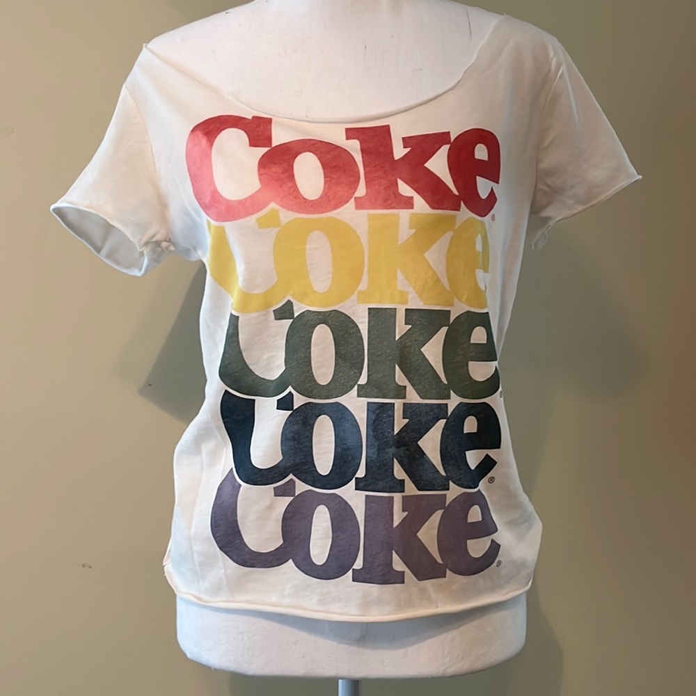 Coca-Cola homemade cut size sm T-shirt